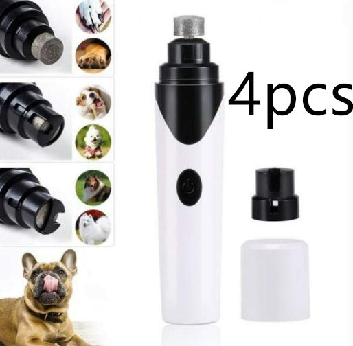 KFX-0347965 Electric Pet Nail Grinder with USB Charging for Dogs, Cats, and Small Animals