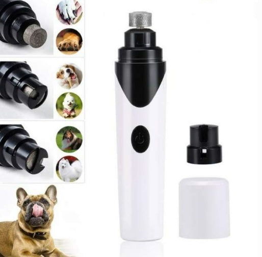 KFX-0347965 Electric Pet Nail Grinder with USB Charging for Dogs, Cats, and Small Animals