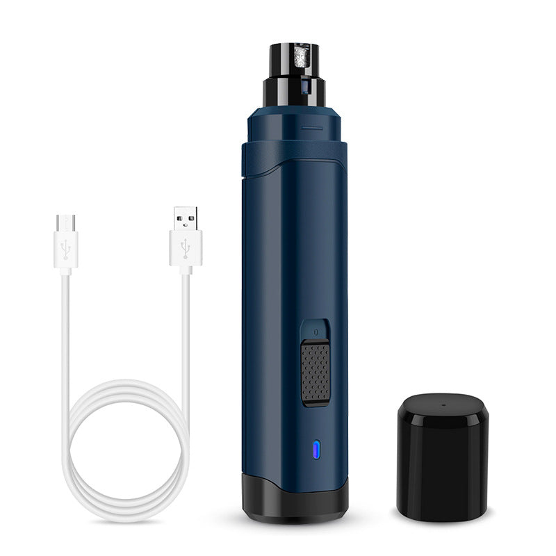 KFX-0347965 Electric Pet Nail Grinder with USB Charging for Dogs, Cats, and Small Animals