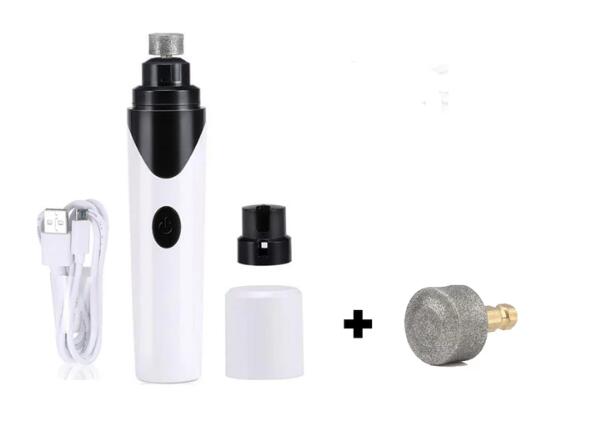 KFX-0347965 Electric Pet Nail Grinder with USB Charging for Dogs, Cats, and Small Animals