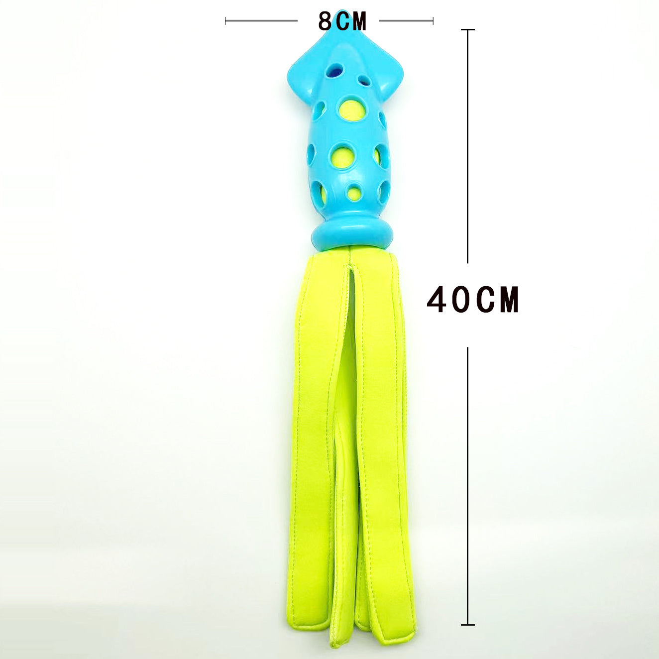 KFX-0351421 Interactive Squeaky Cuttlefish Chew Toy for Dogs - Teeth Cleaning Pet Toy for All Sizes