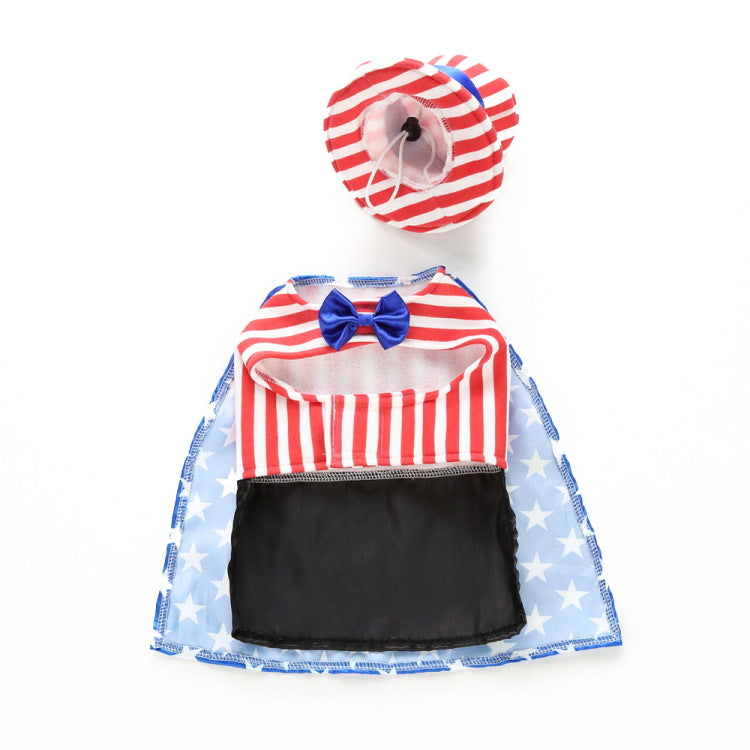 KFX-0352317 Hip Hop Style Dog Clothes in Polyester - Available in S, M, L, XL Sizes