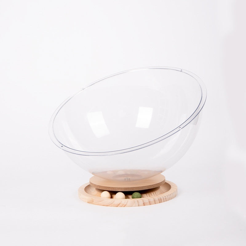 KFX-0353981 Transparent Acrylic Cat Space Capsule Bathtub - Multiple Sizes Available