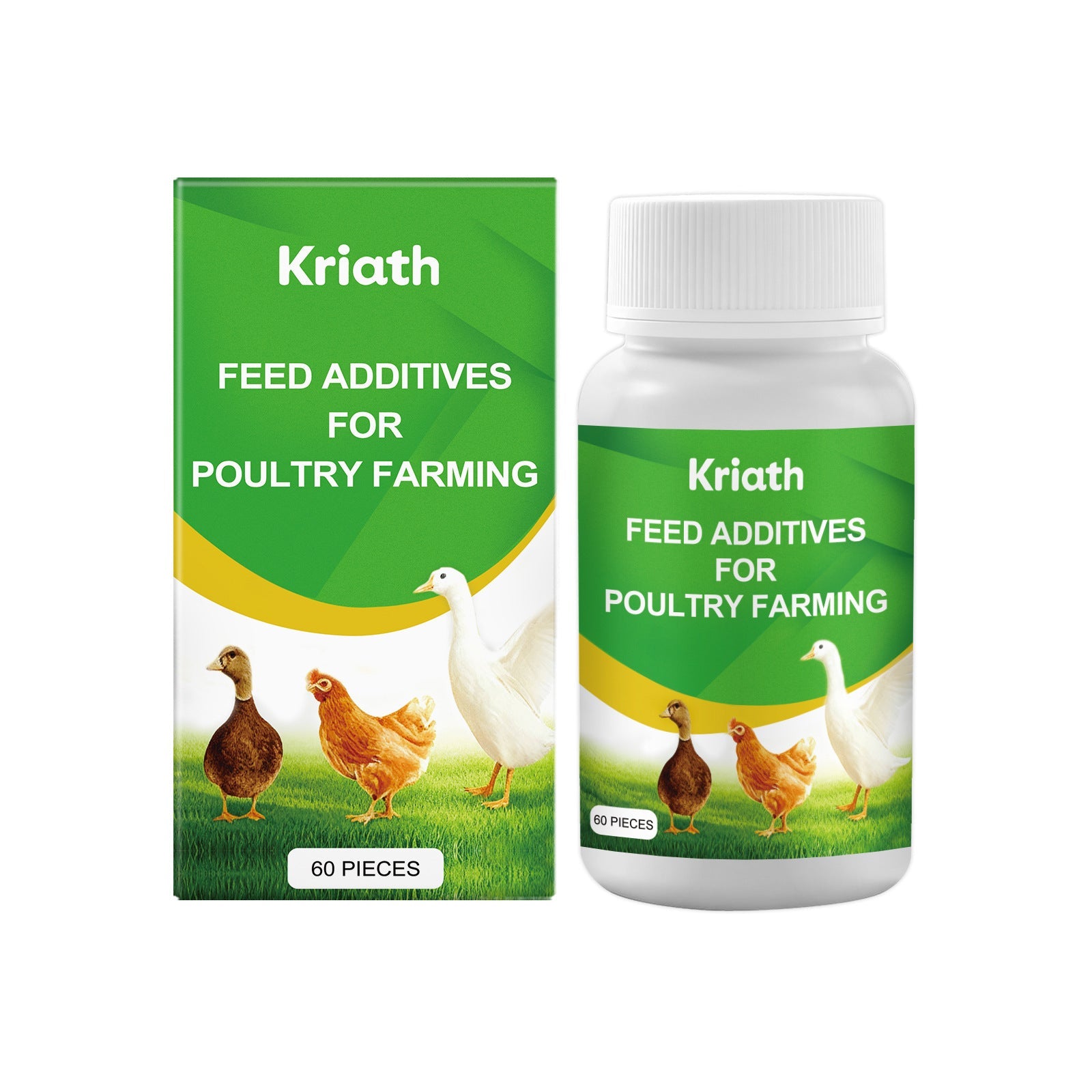 KFX-0355773 Nutritional Support Tablets for Poultry and Small Animals - 60 Count