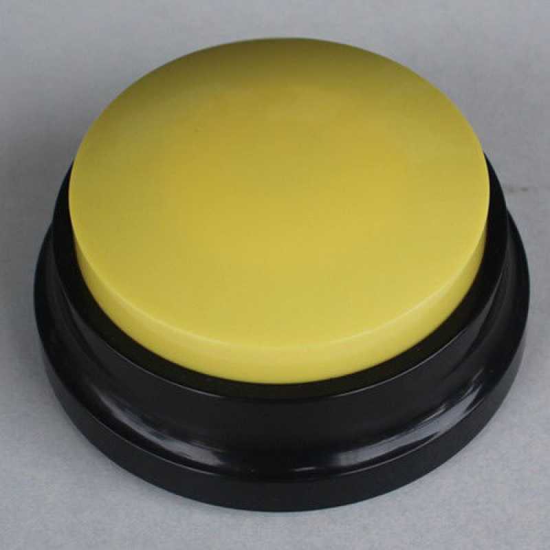 KFX-0356541 Interactive Sound Buttons for Dog Communication - Customizable Record-and-Play Buttons for Pet Training