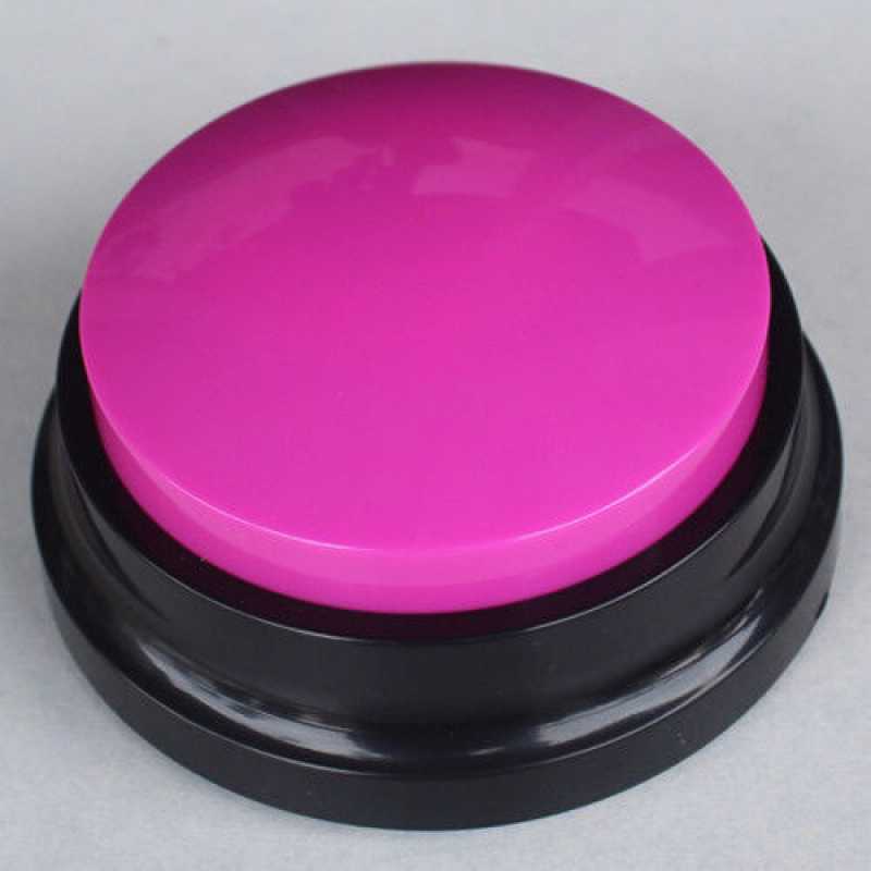 KFX-0356541 Interactive Sound Buttons for Dog Communication - Customizable Record-and-Play Buttons for Pet Training
