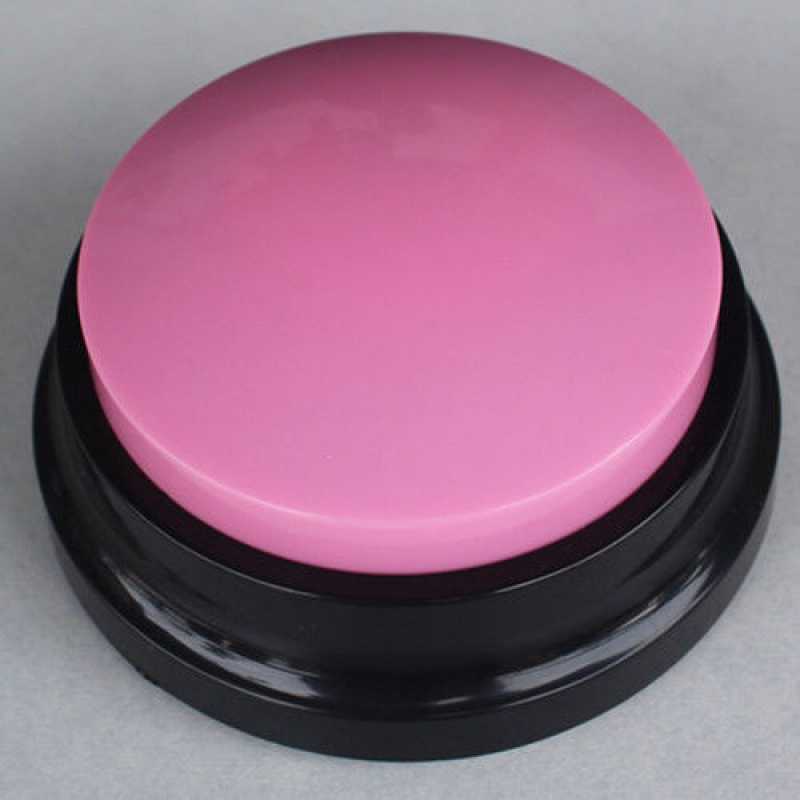 KFX-0356541 Interactive Sound Buttons for Dog Communication - Customizable Record-and-Play Buttons for Pet Training