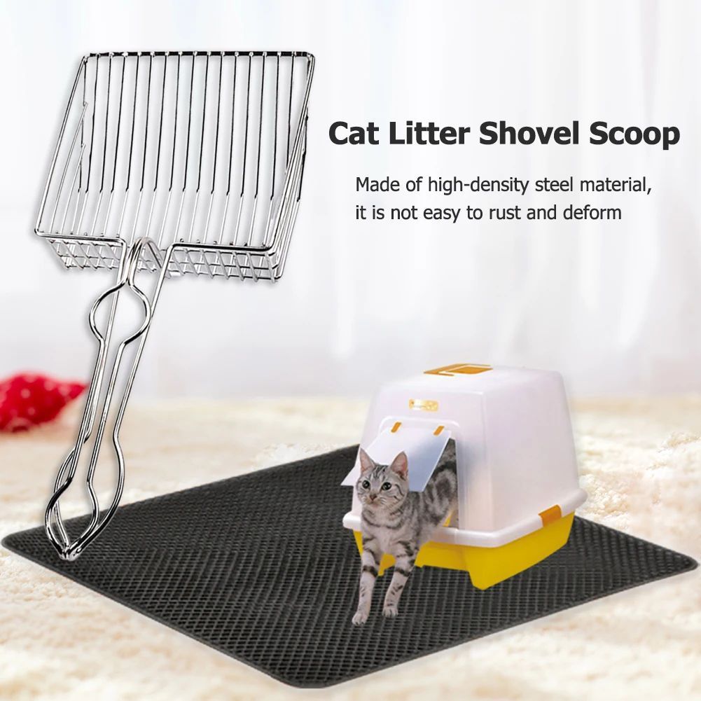 KFX-0361149 Durable Cat Litter Shovel and Scoop Tool for Easy Pet Cleanup