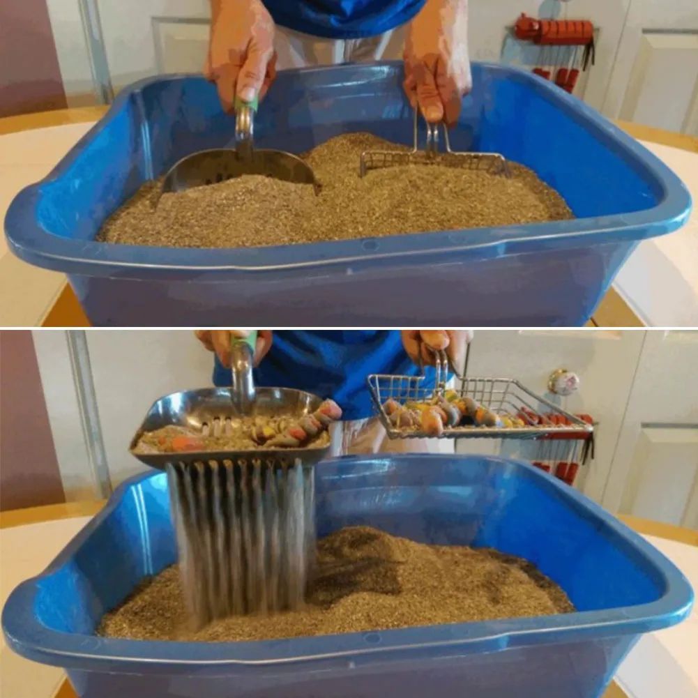 KFX-0361149 Durable Cat Litter Shovel and Scoop Tool for Easy Pet Cleanup