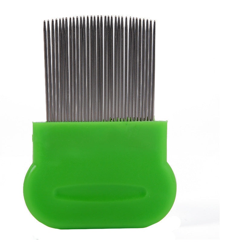 KFX-0361277 Stainless Steel Pet Comb for Cats in Various Colors - Durable and Lightweight
