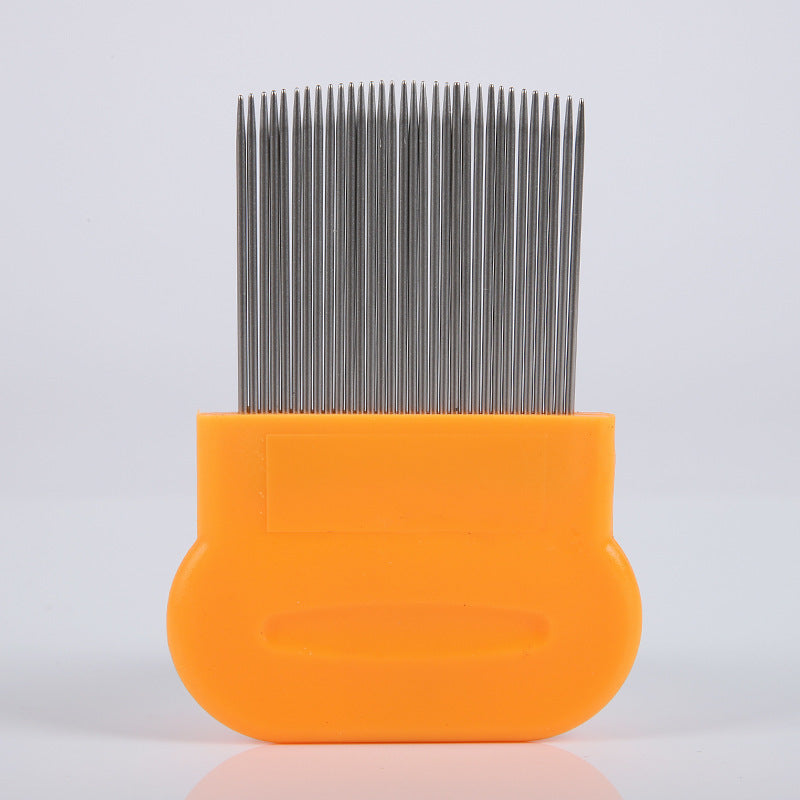 KFX-0361277 Stainless Steel Pet Comb for Cats in Various Colors - Durable and Lightweight