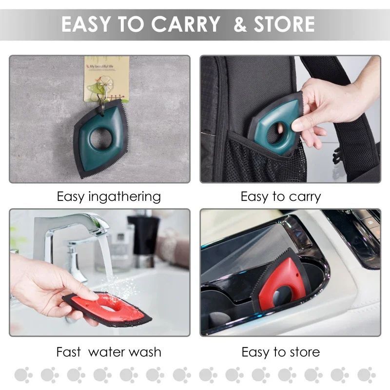 KFX-0367037 Pet Hair Remover for Easy Cat and Dog Fur Cleaning on Carpets, Sofas, and Cars