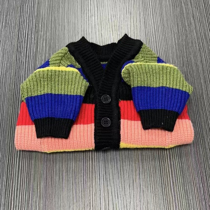 KFX-0369213 Wool Leisure Cardigan Sweater for Dogs and Cats in Various Sizes