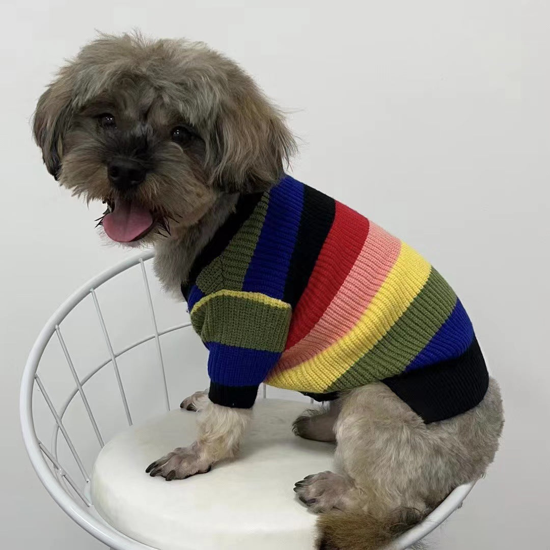KFX-0369213 Wool Leisure Cardigan Sweater for Dogs and Cats in Various Sizes