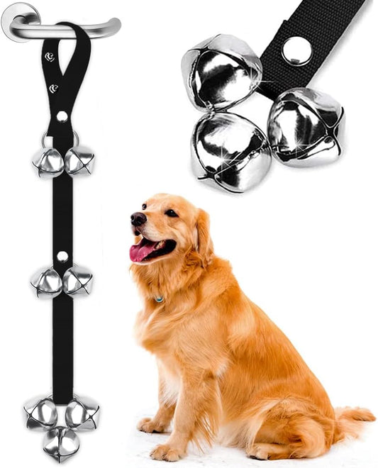 KFX-0374461 Adjustable Premium Dog Doorbell for Easy Potty Training - Durable Metal Bells for Enhanced Communication