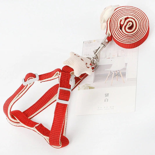 KFX-0382013 Houndstooth Nylon Dog Leash - Available in Multiple Colors and Sizes