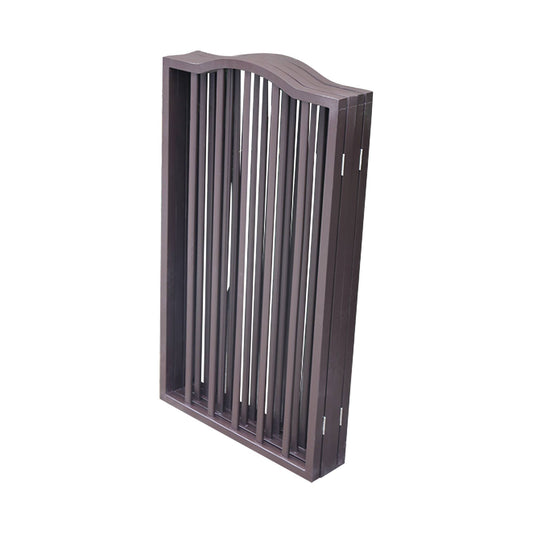 KFX-0384317 Folding Wooden Pet Gate for Doorways and Stairs - Stylish and Easy to Store