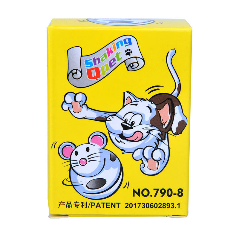 KFX-0388669 Beige and Pink Automatic Food Leakage Pet Toy – 7x5cm ABS Material