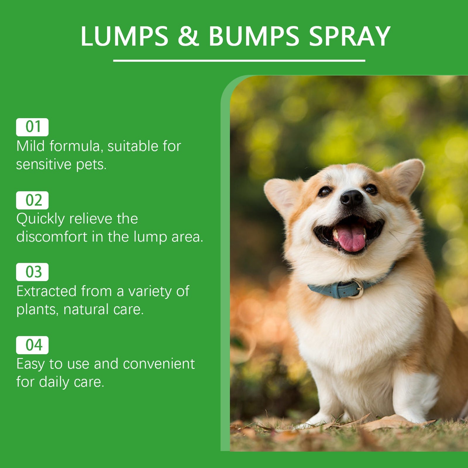 KFX-0390333 Soothing Skin Relief Pet Care Spray for Cats and Dogs - 89ml