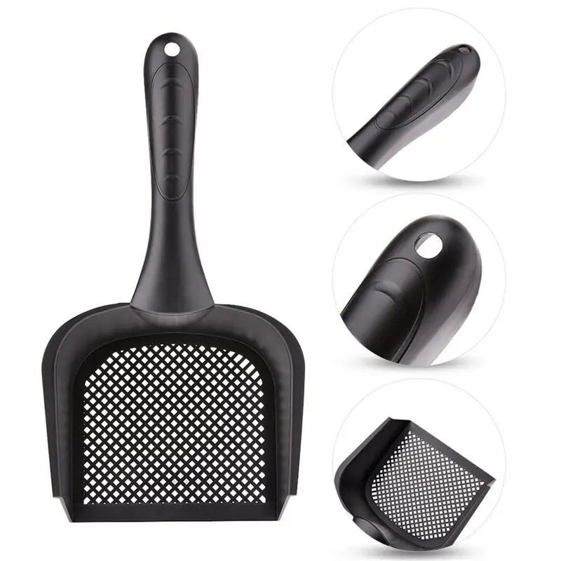 KFX-0393917 Durable Cat Litter Scoop with Comfortable Handle for Easy Cleaning and Storage