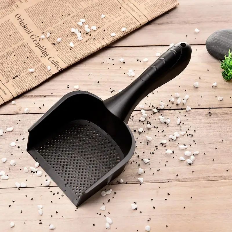 KFX-0393917 Durable Cat Litter Scoop with Comfortable Handle for Easy Cleaning and Storage