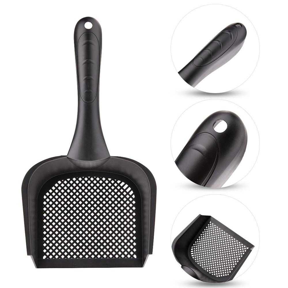 KFX-0393917 Durable Cat Litter Scoop with Comfortable Handle for Easy Cleaning and Storage