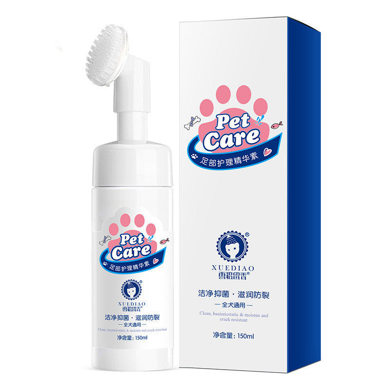 KFX-0394045 Pet Foot Cleaning Foam - 150ML Coconut Oil & Oat Extract Daily Care for Dogs and Cats