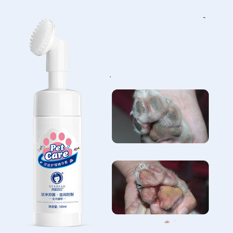 KFX-0394045 Pet Foot Cleaning Foam - 150ML Coconut Oil & Oat Extract Daily Care for Dogs and Cats