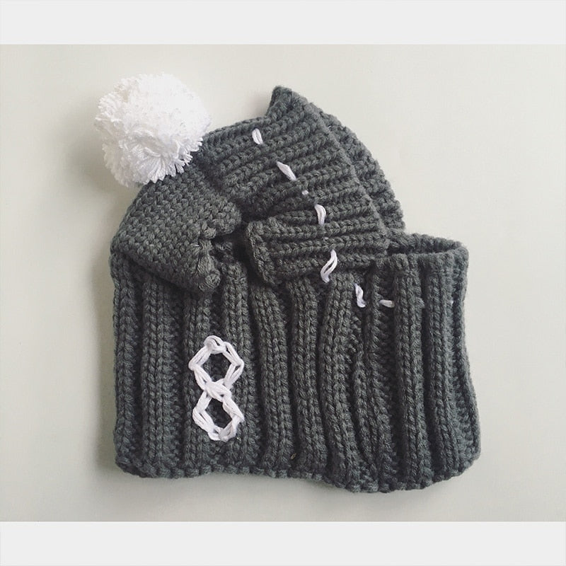 KFX-0394813 Casual Acrylic Dog Hat for All Seasons - One Size Fits Most