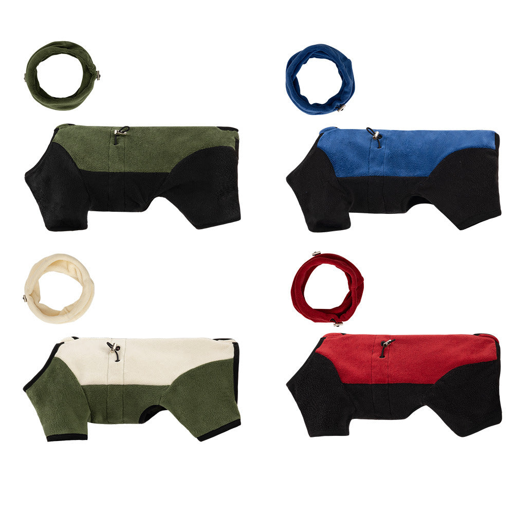 KFX-0395837 Warm Detachable Windproof Pet Apparel with Collar for All Sizes