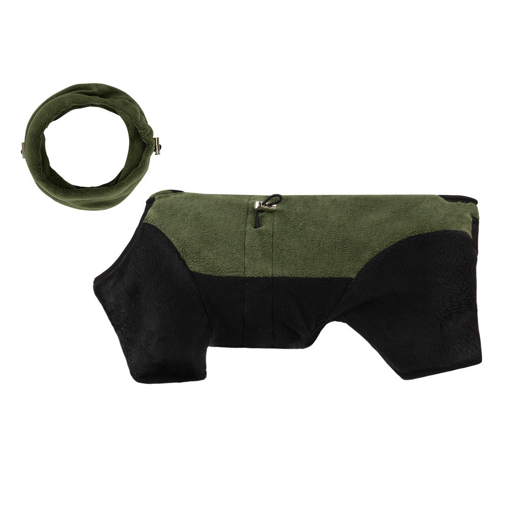 KFX-0395837 Warm Detachable Windproof Pet Apparel with Collar for All Sizes