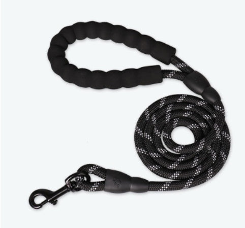 KFX-0398013 Reflective Nylon Dog Leash Available in Multiple Colors and Sizes