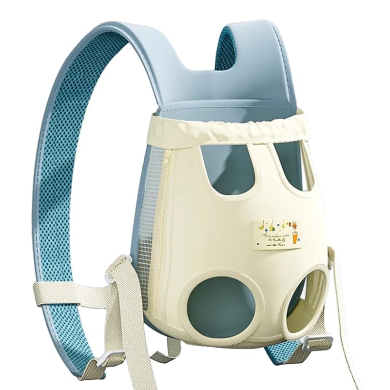 KFX-0403261 Breathable Adjustable Pet Carrier Backpack for Small Dogs and Cats - Lightweight Travel Pack for Outdoor Use