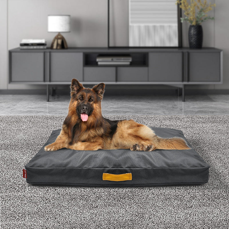 KFX-0404029 Sponge Pet House Bed - Dark Gray, Scratch-Resistant & Non-Slip, Multiple Sizes