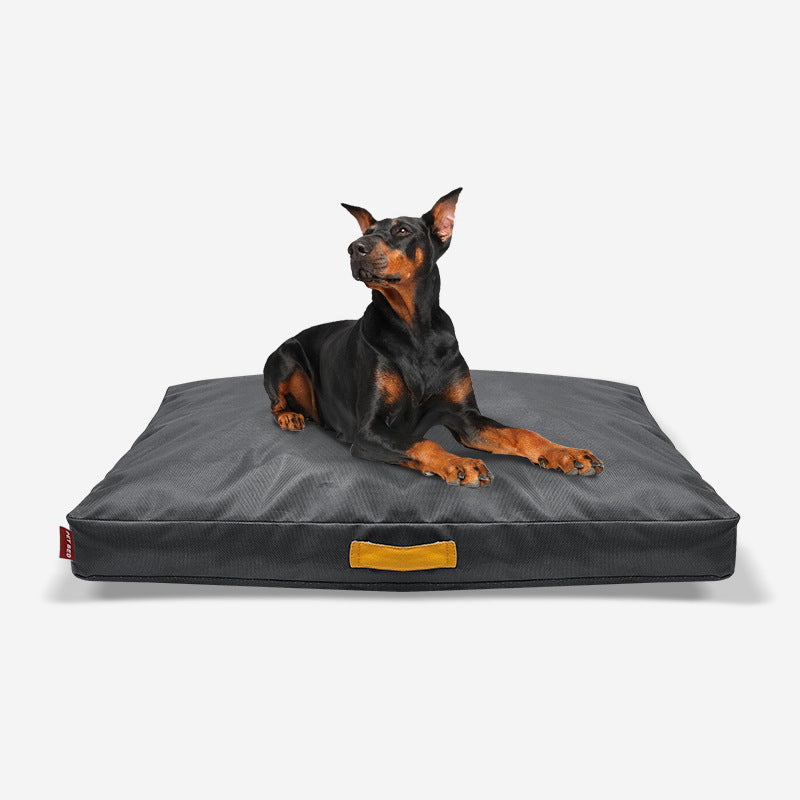 KFX-0404029 Sponge Pet House Bed - Dark Gray, Scratch-Resistant & Non-Slip, Multiple Sizes