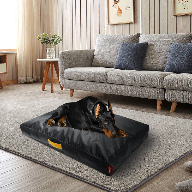 KFX-0404029 Sponge Pet House Bed - Dark Gray, Scratch-Resistant & Non-Slip, Multiple Sizes