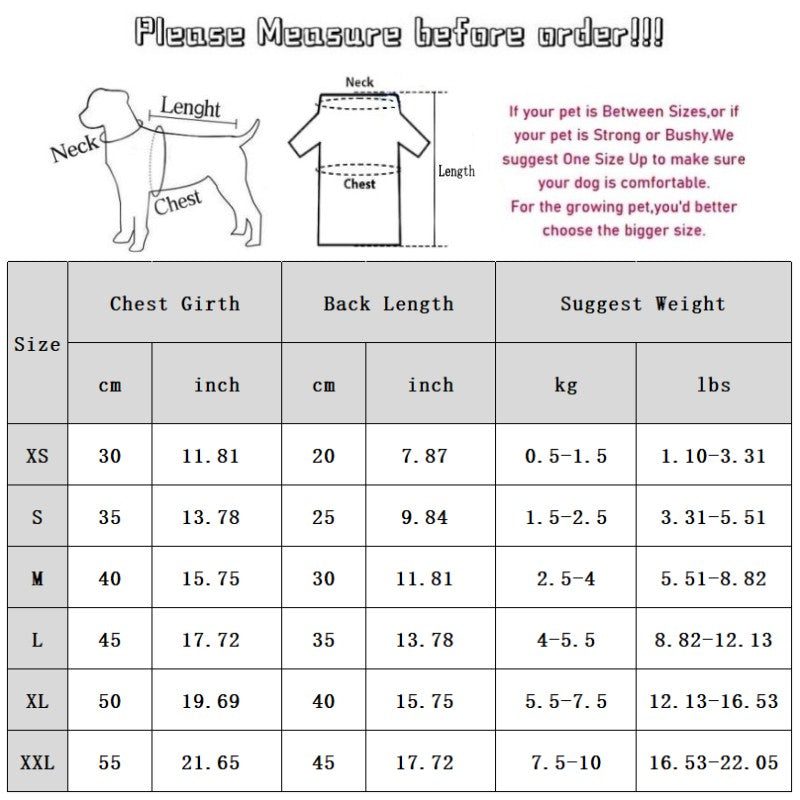 KFX-0404541 Warm Fleece Dog Coat with Santa Design for Small Breeds and Puppies