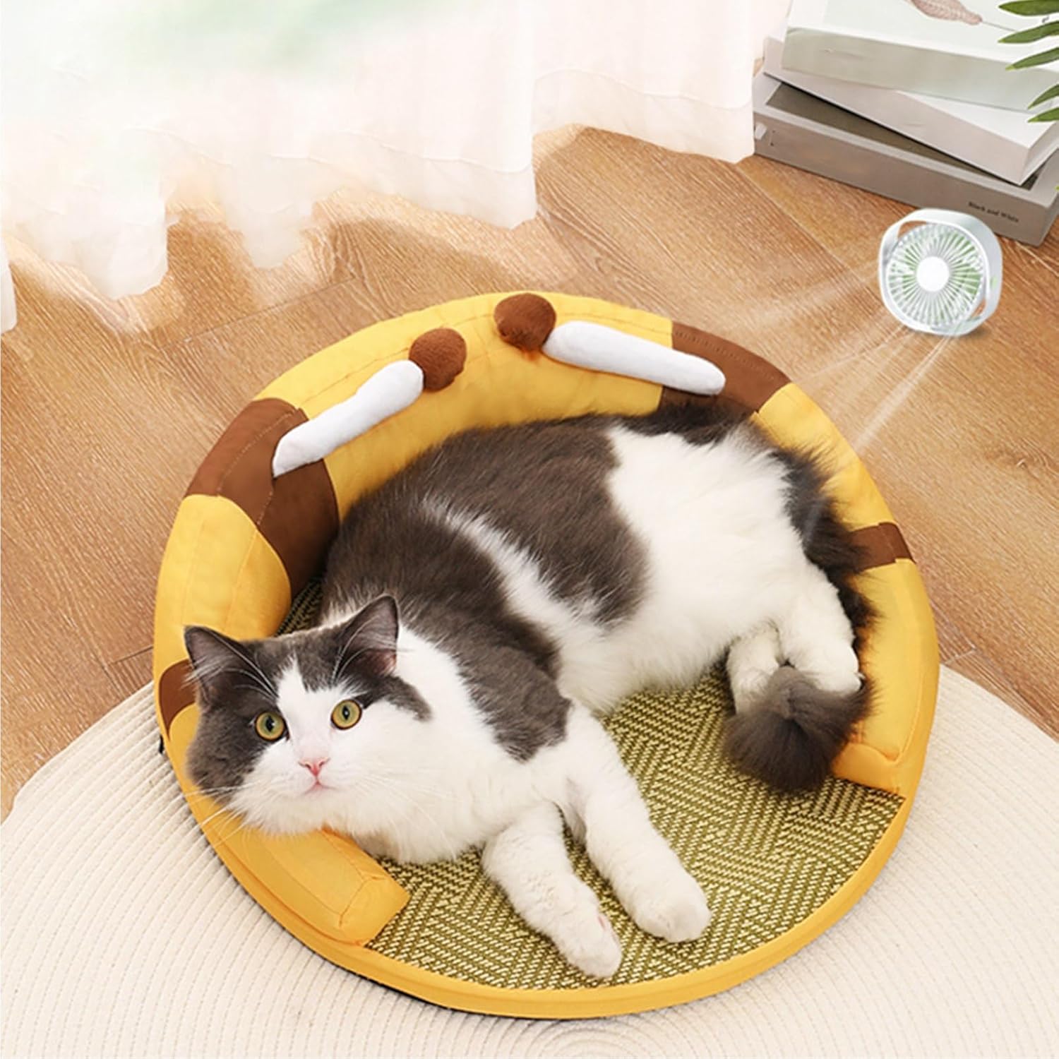 KFX-0407229 Cooling Pet Bed for Summer Comfort and Relaxation