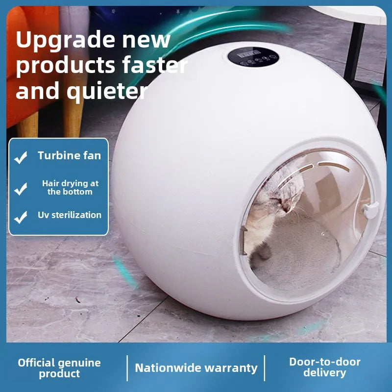 KFX-040723 Eco-Friendly Plastic Hair Dryer for Bathing Cats and Dogs - 220V Grooming Tool