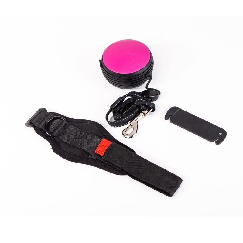 KFX-0409533 Automatic Retractable Leash for Pets - Explosion-Proof, Durable Nylon Design, Multiple Color Options Available