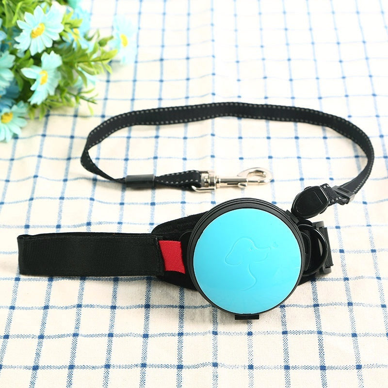KFX-0409533 Automatic Retractable Leash for Pets - Explosion-Proof, Durable Nylon Design, Multiple Color Options Available