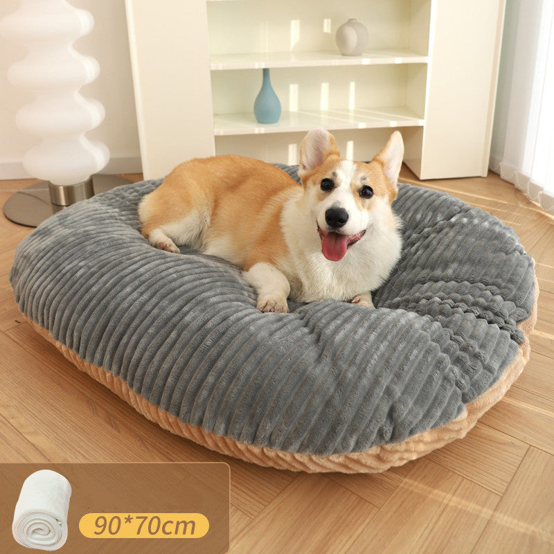 KFX-0409789 Double-Sided Removable & Washable Dog Mattress - Universal Floor Mat for Pets
