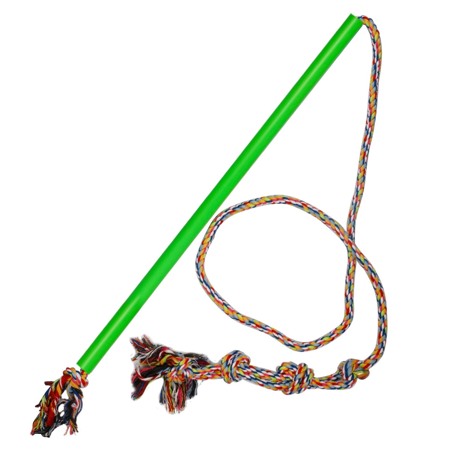 KFX-0410557 Dog Training Pole with Cotton Rope - Available in Small, Medium, and Large Sizes