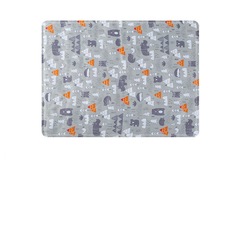 KFX-0411581 Cooling Cat Mat - Cloth Ice Pad for Summer Comfort in Multiple Sizes