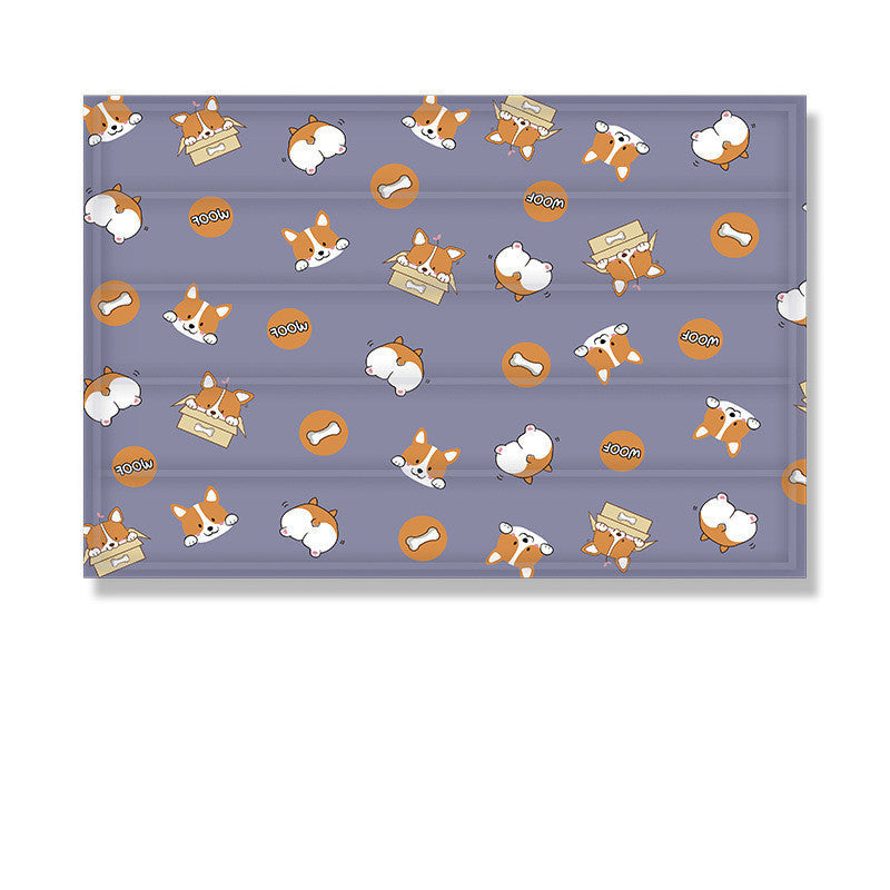 KFX-0411581 Cooling Cat Mat - Cloth Ice Pad for Summer Comfort in Multiple Sizes