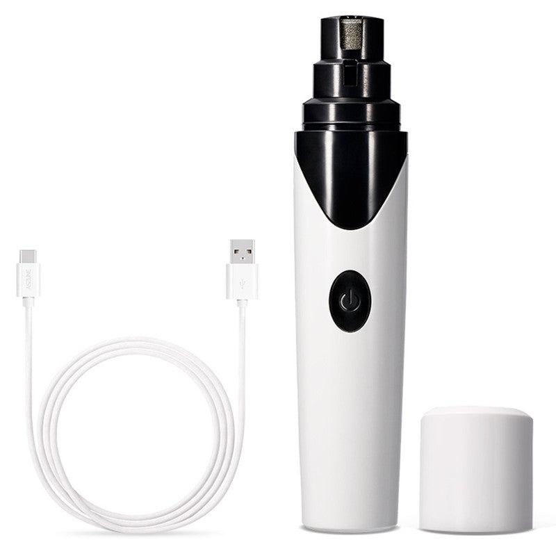 KFX-0413501 Rechargeable USB Pet Automatic Dog Nail Grinder and Clipper