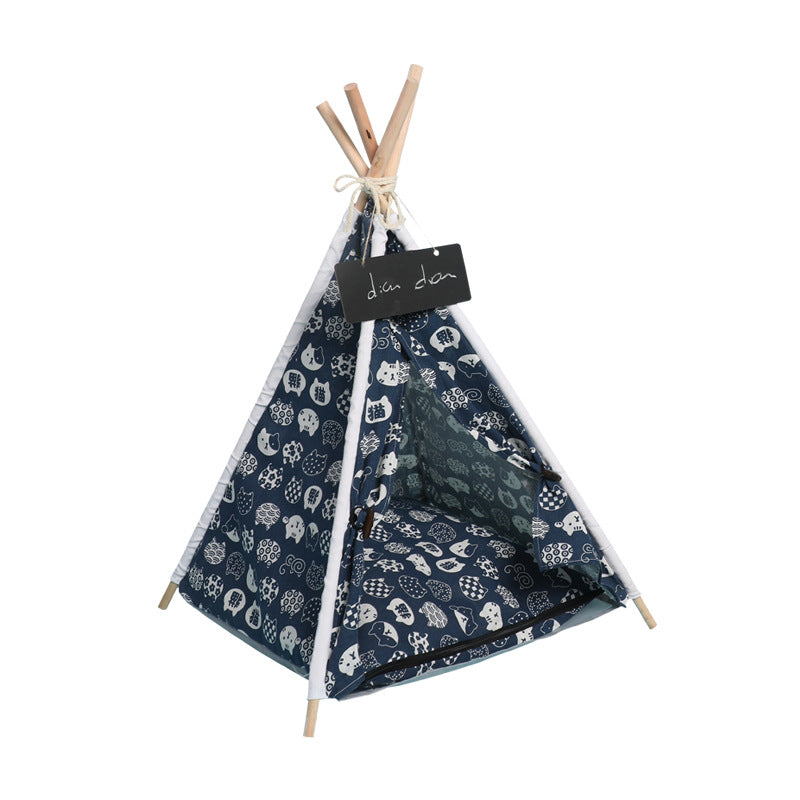 KFX-0415549 Removable and Washable Canvas Pet Tent Kennel for Dogs - Multiple Designs and Sizes Available