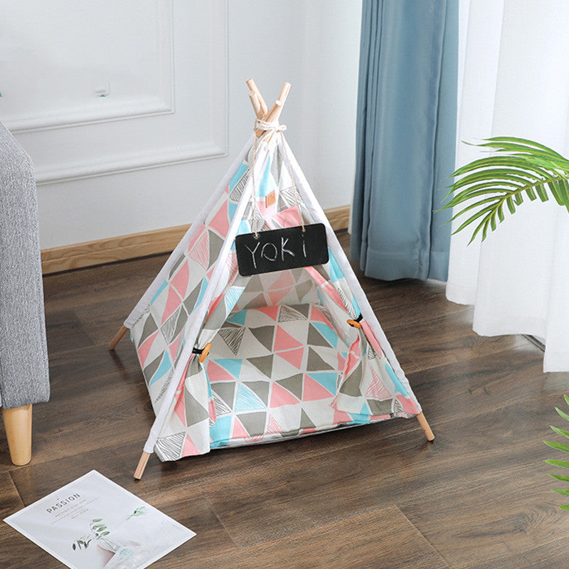 KFX-0415549 Removable and Washable Canvas Pet Tent Kennel for Dogs - Multiple Designs and Sizes Available