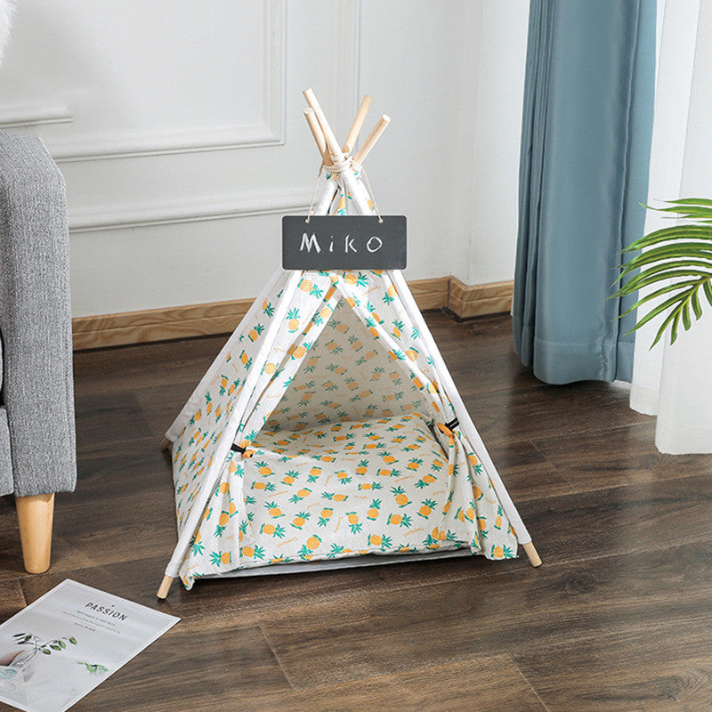 KFX-0415549 Removable and Washable Canvas Pet Tent Kennel for Dogs - Multiple Designs and Sizes Available