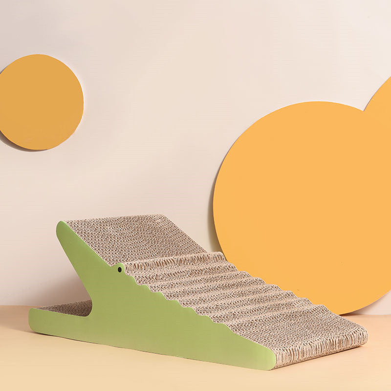 KFX-0415677 Durable Cat Scratching Board with Catnip - Available in Alligator, Elephant, and Arctic Panda Designs